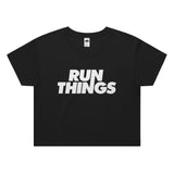 Run Things® Logo Crop Top